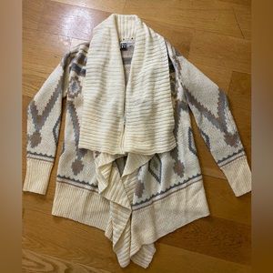 Roxy cardigan sweater size xs